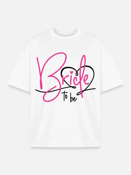 Future mariée - T-shirt unisexe boxy épais biologique Stanley/Stella - blanc