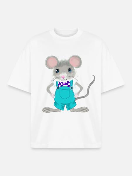 Niedliche und elegante - Boxy Heavyweight Unisex Organic T-Shirt von Stanley/Stella - Weiß