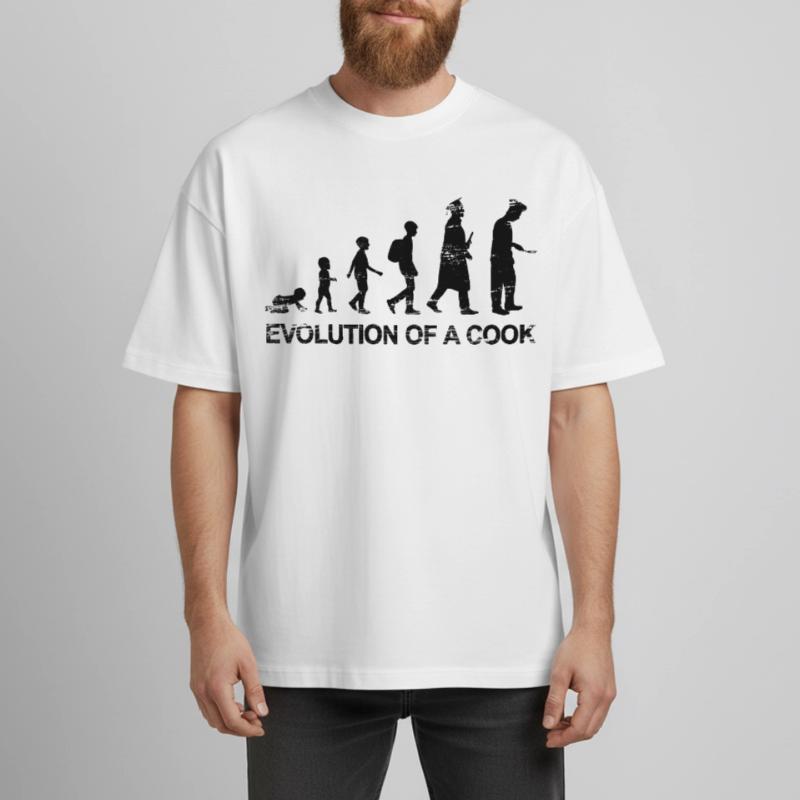 Chef Evolution Boxy Heavyweight Unisex Organic T-Shirt by Stanley/Stella