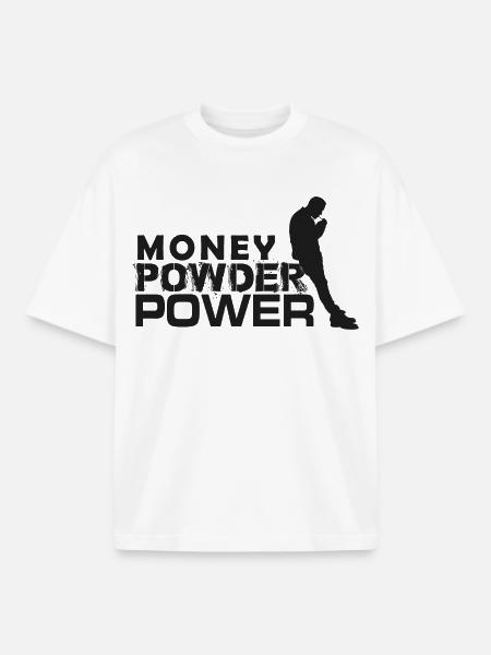 MPP black - Boxy Heavyweight Unisex Organic T-Shirt by Stanley/Stella - white