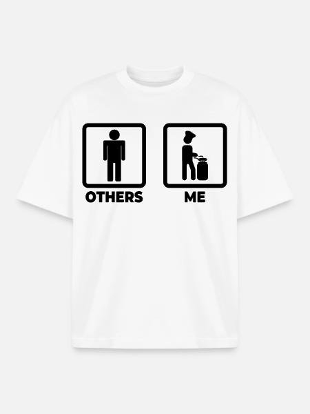 Ich als Koch - Boxy Heavyweight Unisex Organic T-Shirt von Stanley/Stella - Weiß