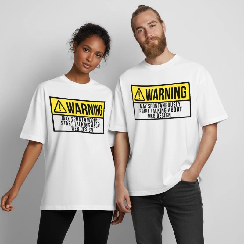 Conception de sites web T-shirt unisexe boxy épais biologique Stanley/Stella