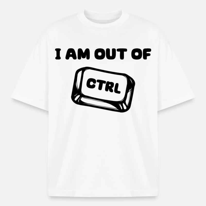 Softwareentwickler Developer Statement Code Debug - Boxy Heavyweight Unisex Organic T-Shirt von Stanley/Stella - Weiß