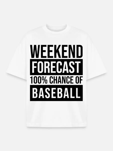 Base-ball - T-shirt unisexe boxy épais biologique Stanley/Stella - blanc