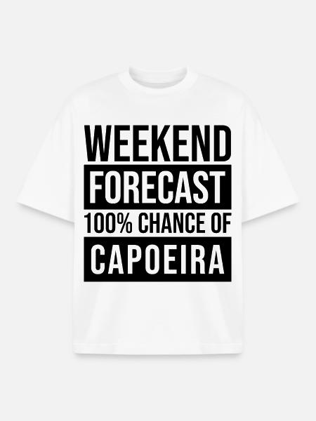 Capoeira Capoeira Capoeira - Boxy Heavyweight Unisex Organic T-Shirt by Stanley/Stella - white