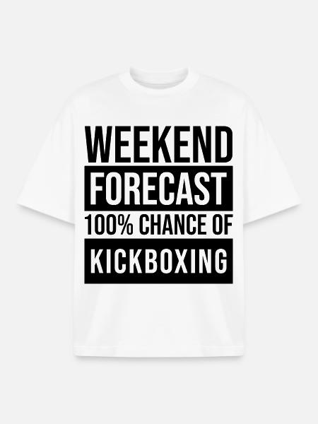 Kickboxer - Boxy Heavyweight Unisex Organic T-Shirt by Stanley/Stella - white