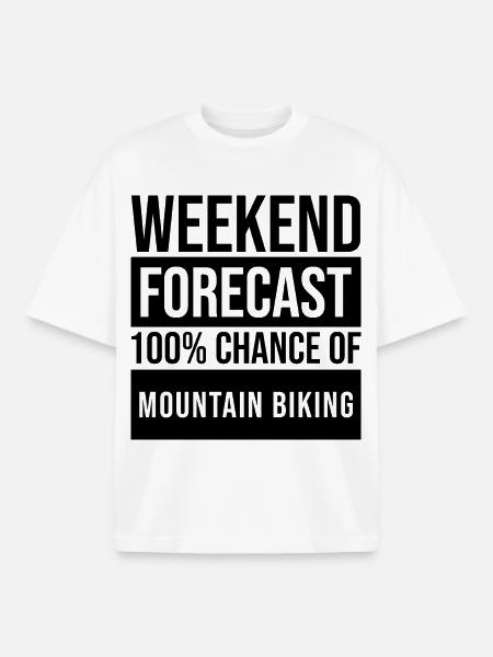 VTT - T-shirt unisexe boxy épais biologique Stanley/Stella - blanc
