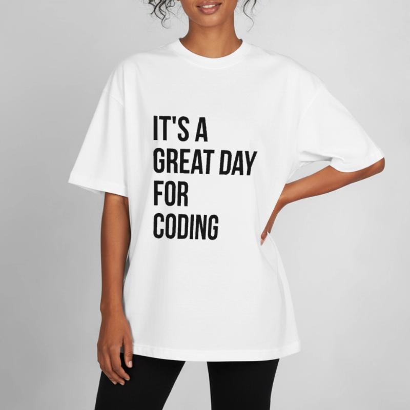 codage T-shirt unisexe boxy épais biologique Stanley/Stella