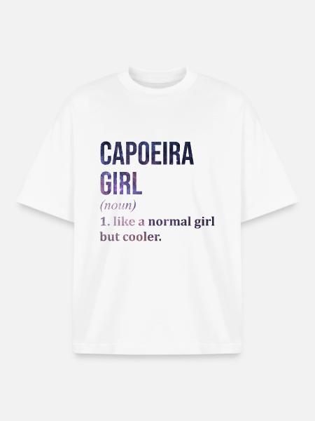 Capoeira - Boxy Heavyweight Unisex Organic T-Shirt von Stanley/Stella - Weiß