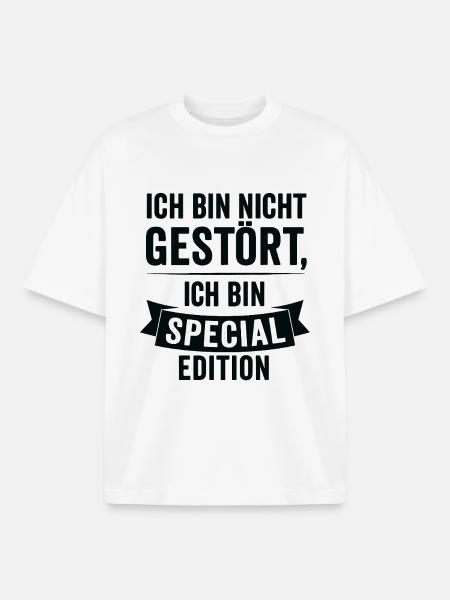 I'm Special Edition - Boxy Heavyweight Unisex Organic T-Shirt by Stanley/Stella - white