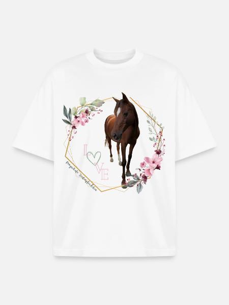 Moth - Boxy Heavyweight Unisex Organic T-Shirt by Stanley/Stella - white