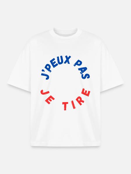 Logo of the competition of jousting - Boxy Heavyweight Unisex Organic T-Shirt by Stanley/Stella - white