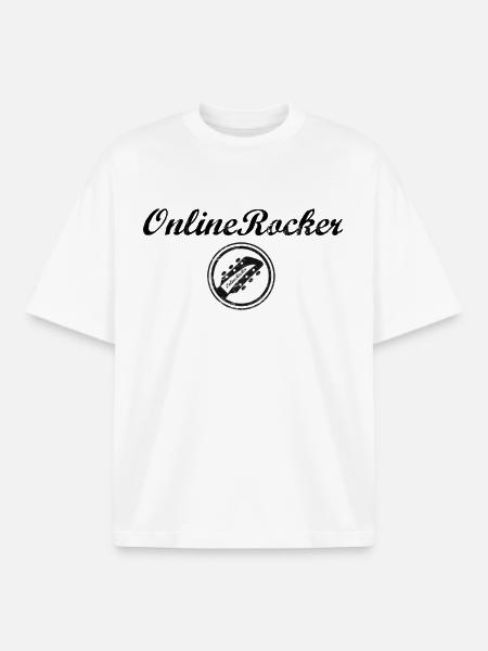 Online rocker - Boxy Heavyweight Unisex Organic T-Shirt by Stanley/Stella - white