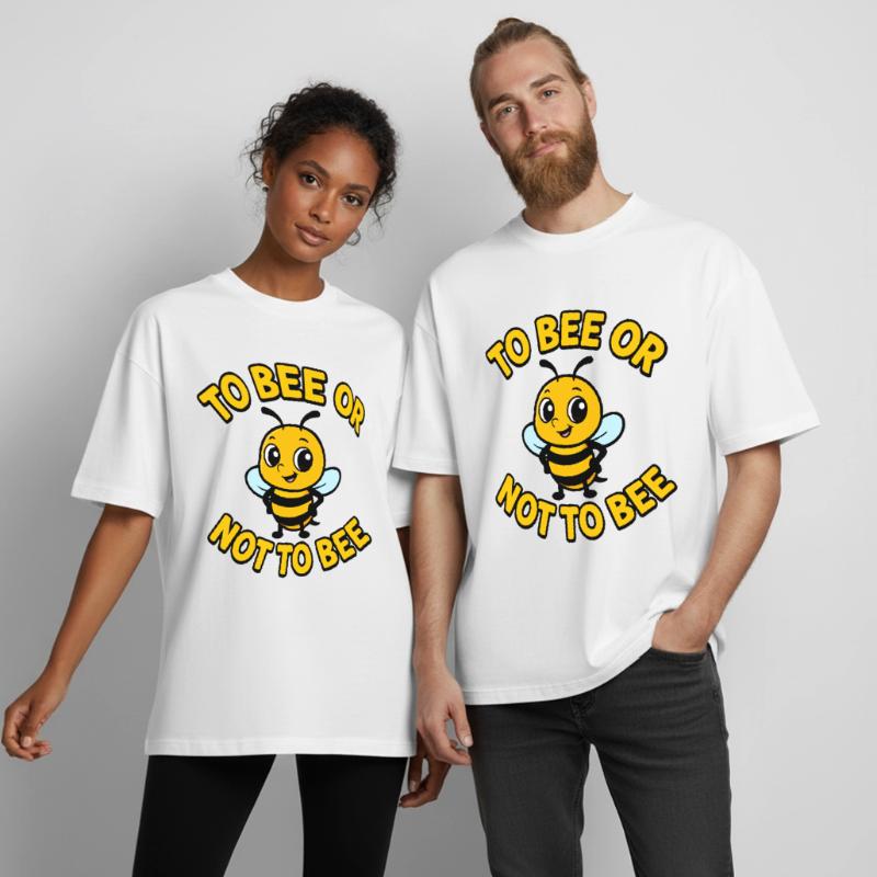 Biene oder nicht Biene Boxy Heavyweight Unisex Organic T-Shirt von Stanley/Stella