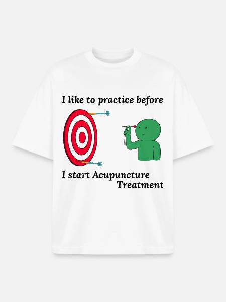 Licensed TCM Practitioner Expert Skilled - Boxy Heavyweight Unisex Organic T-Shirt by Stanley/Stella - white