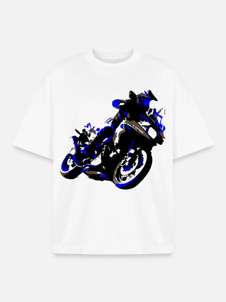 Travel Enduro - Boxy Heavyweight Unisex Organic T-Shirt by Stanley/Stella - white