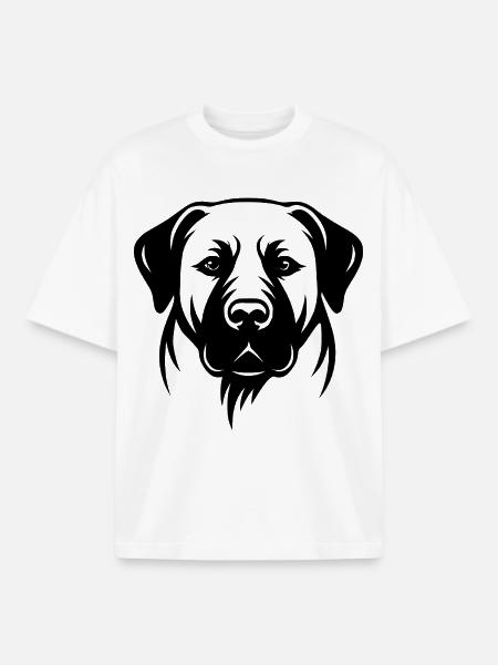 Kangal Anatolischer Schäferhund - Boxy Heavyweight Unisex Organic T-Shirt von Stanley/Stella - Weiß