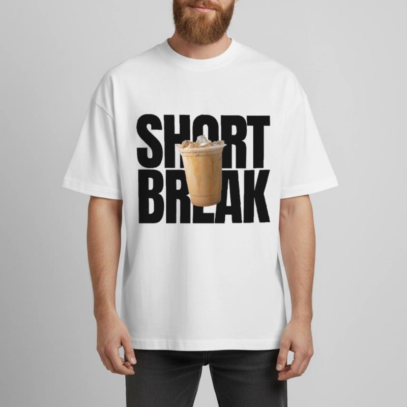 Short Break Heavyweight Boxy Unisex T-Shirt by Stanley/Stella
