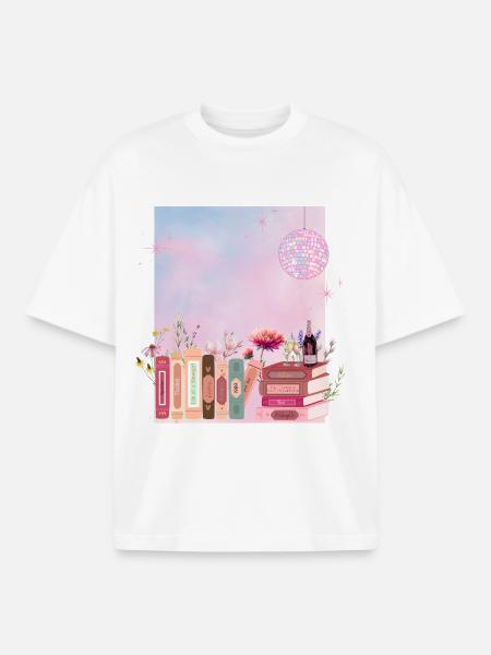 Swifty Love - T-shirt unisexe boxy épais biologique Stanley/Stella - blanc