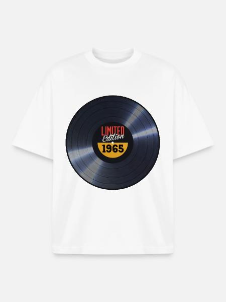 Millésime 1965 - T-shirt unisexe boxy épais biologique Stanley/Stella - blanc