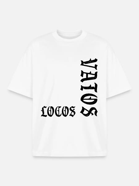 Vatos Locos - Boxy Heavyweight Unisex Organic T-Shirt by Stanley/Stella - white