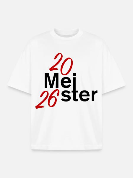 Champion 2026 Championship - Boxy Heavyweight Unisex Organic T-Shirt by Stanley/Stella - white