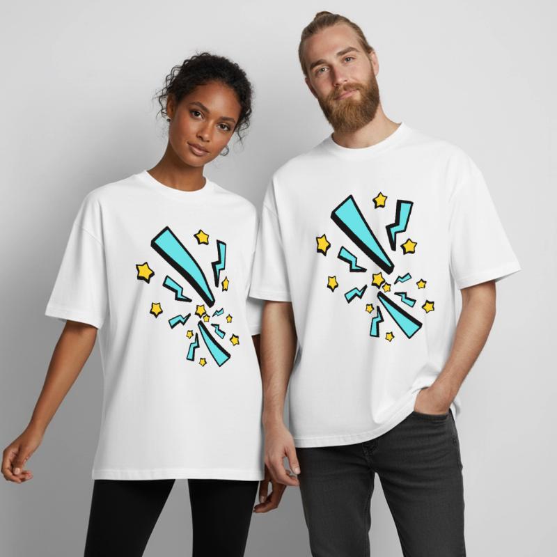 lightning bolt Heavyweight Boxy Unisex T-Shirt by Stanley/Stella