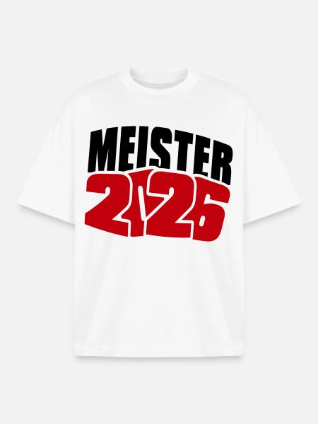 Champion 2026 Championship - Boxy Heavyweight Unisex Organic T-Shirt by Stanley/Stella - white
