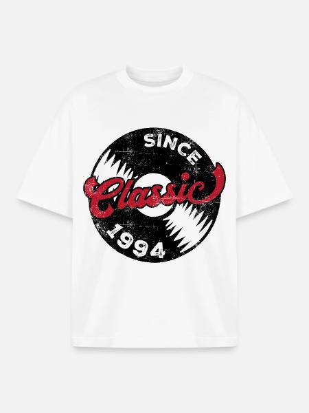 Millésime 1994 - T-shirt unisexe boxy épais biologique Stanley/Stella - blanc