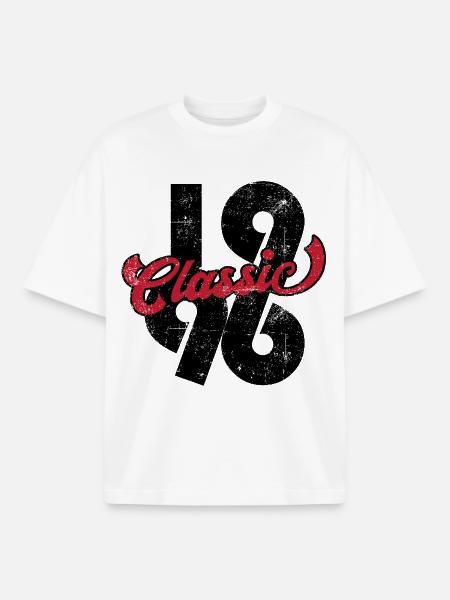 Millésime 1996 - T-shirt unisexe boxy épais biologique Stanley/Stella - blanc
