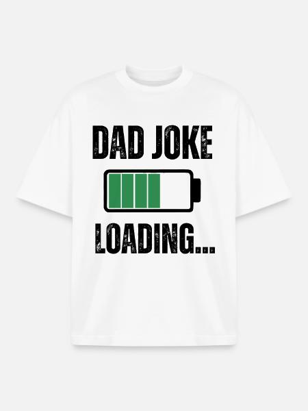 PAPA-WITZ - Boxy Heavyweight Unisex Organic T-Shirt von Stanley/Stella - Weiß