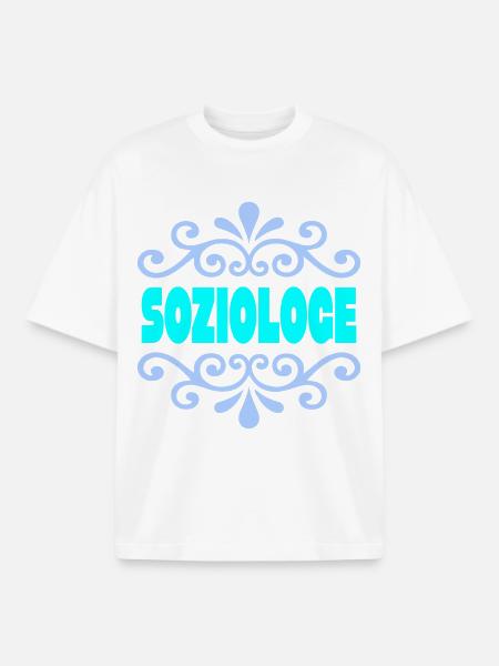 Social Science Sociologist - Boxy Heavyweight Unisex Organic T-Shirt by Stanley/Stella - white