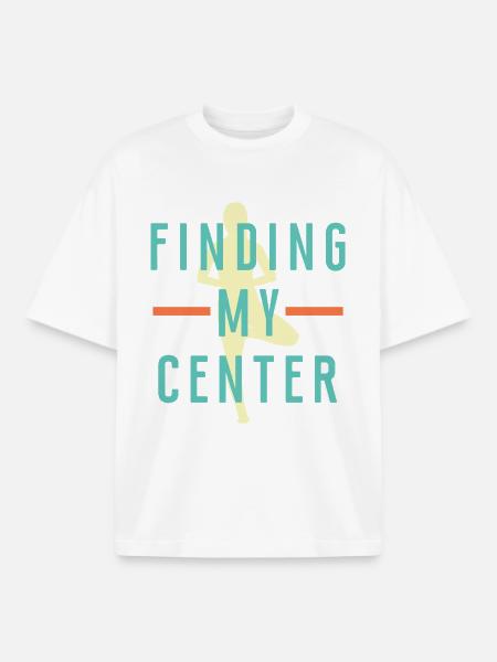 Yoga - Boxy Heavyweight Unisex Organic T-Shirt by Stanley/Stella - white