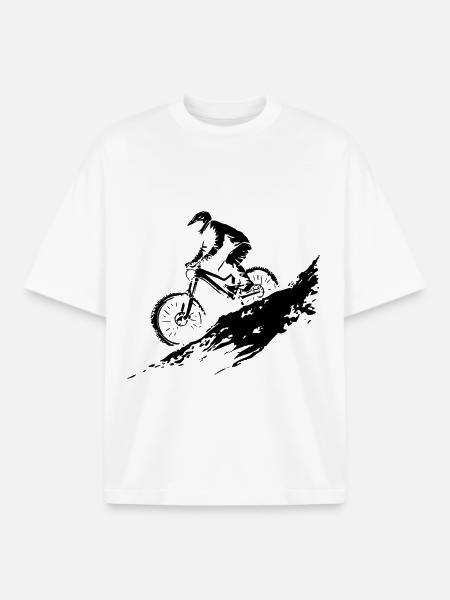 VTT - T-shirt unisexe boxy épais biologique Stanley/Stella - blanc