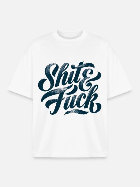 ShiFu Shirt - Boxy Heavyweight Unisex Organic T-Shirt von Stanley/Stella - Weiß