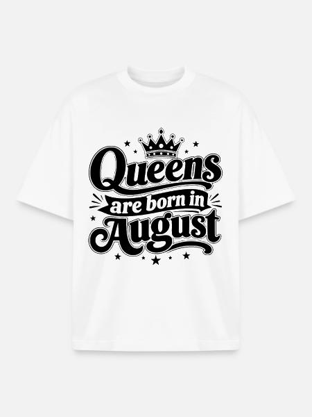 Typografie-Design-Buchstaben - Boxy Heavyweight Unisex Organic T-Shirt von Stanley/Stella - Weiß