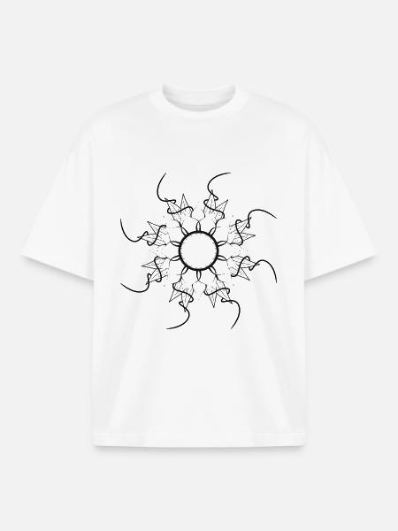 Bloom Sigil - Boxy Heavyweight Unisex Organic T-Shirt von Stanley/Stella - Weiß