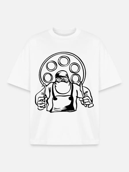 Surgeon - Boxy Heavyweight Unisex Organic T-Shirt by Stanley/Stella - white