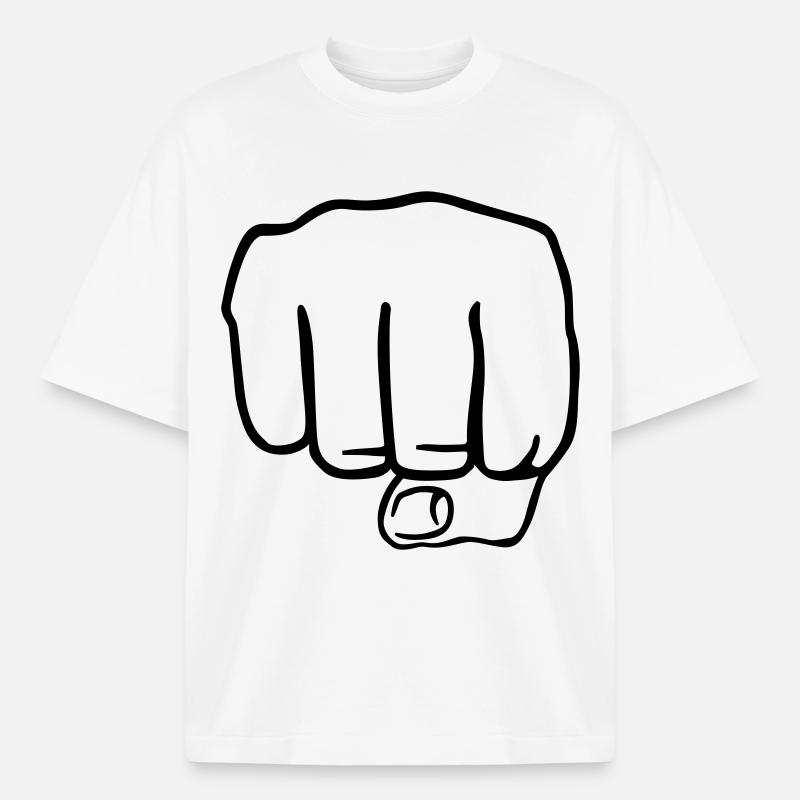 Faust - Heavyweight Unisex Boxy T-Shirt von stanley/stella	 - Weiß