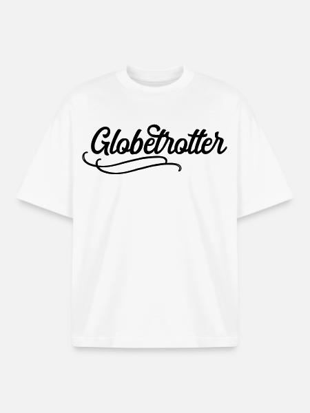 Globetrotter - T-shirt unisexe boxy épais biologique Stanley/Stella - blanc