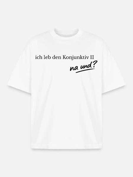 Subjonctive2 - T-shirt unisexe boxy épais biologique Stanley/Stella - blanc