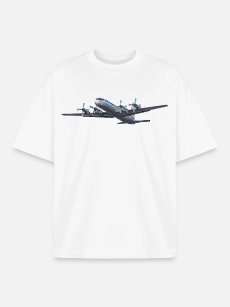 IL-18 - Boxy Heavyweight Unisex Organic T-Shirt by Stanley/Stella - white