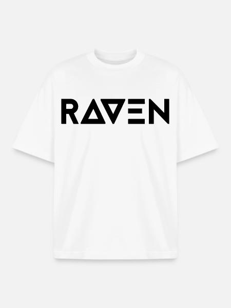 Rave - T-shirt unisexe boxy épais biologique Stanley/Stella - blanc