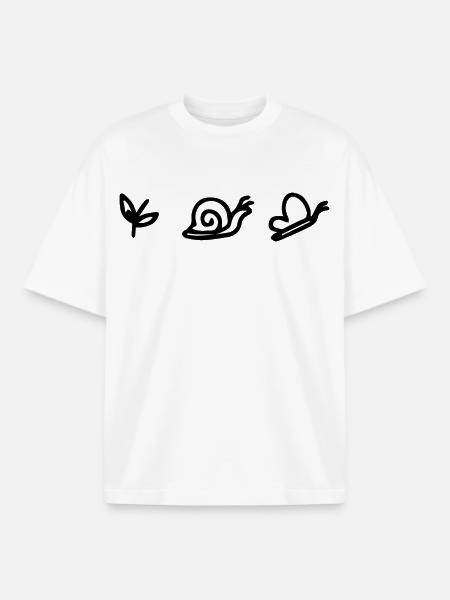 cute - T-shirt unisexe boxy épais biologique Stanley/Stella - blanc