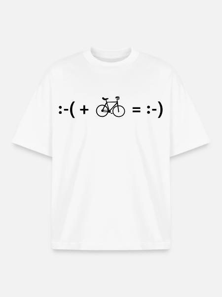 Kunstrad, Kunstradfahren, Hallenradsport - Boxy Heavyweight Unisex Organic T-Shirt von Stanley/Stella - Weiß
