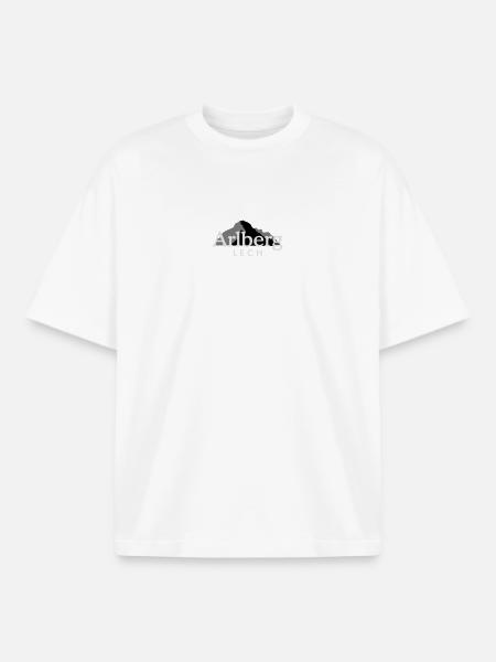 Lech am Arlberg - Boxy Heavyweight Unisex Organic T-Shirt von Stanley/Stella - Weiß
