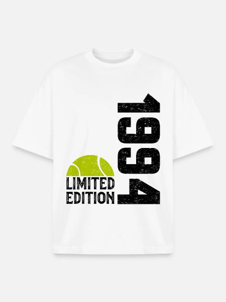 30th Anniversary 1994 Limited Edition Tennis - Boxy Heavyweight Unisex Organic T-Shirt by Stanley/Stella - white