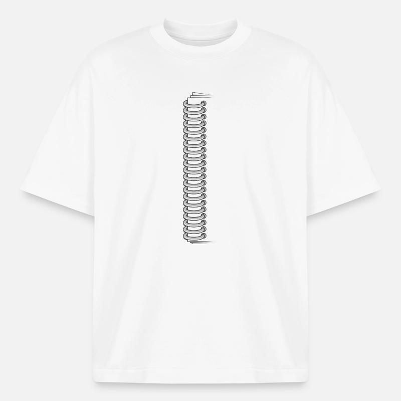 POSTSCRIPT - Heavyweight Boxy Unisex T-Shirt by Stanley/Stella - white