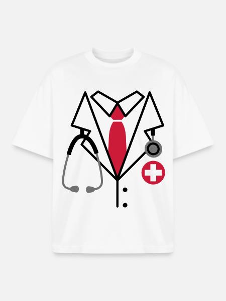 Artz - T-shirt unisexe boxy épais biologique Stanley/Stella - blanc