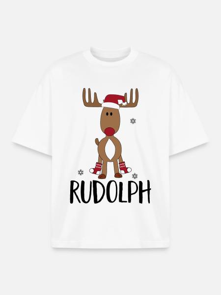 Noël - T-shirt unisexe boxy épais biologique Stanley/Stella - blanc